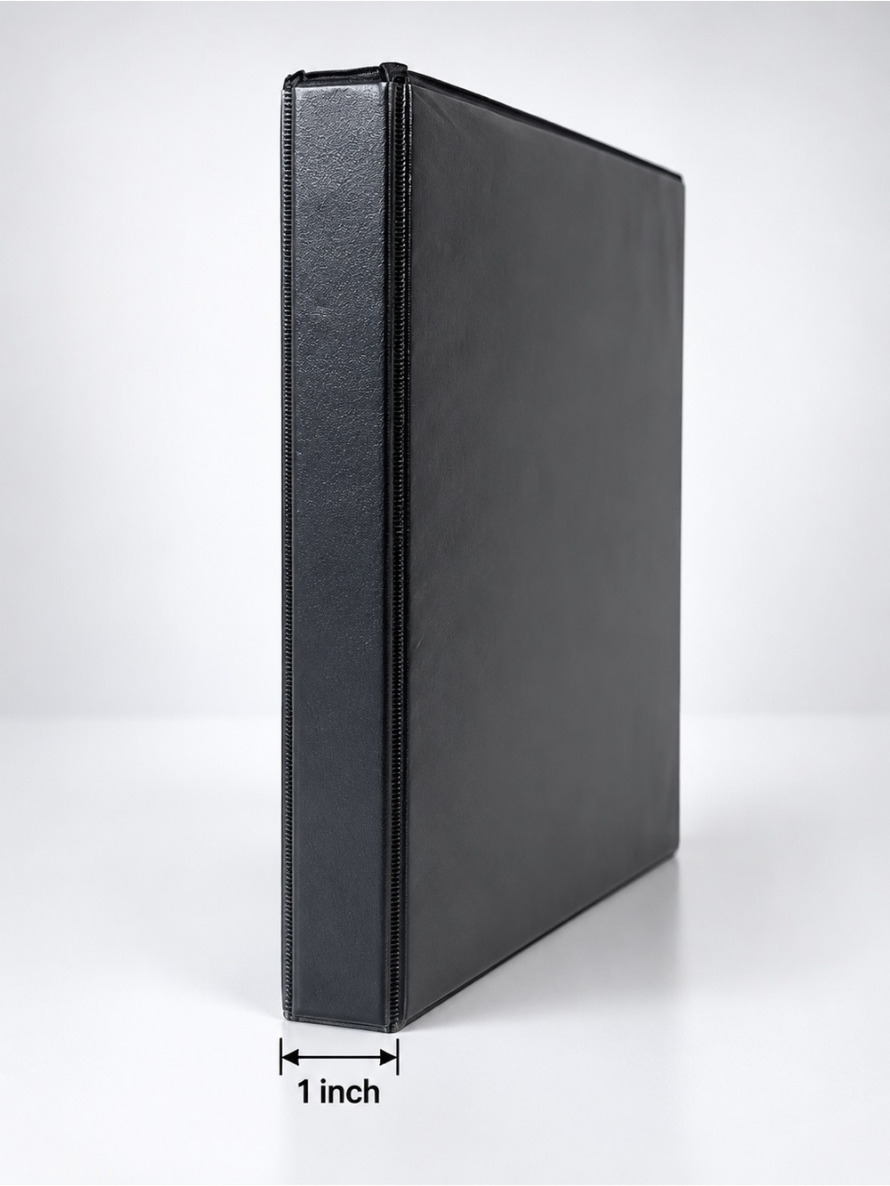 Black 1-Inch 3-Ring Binder – Just Basics